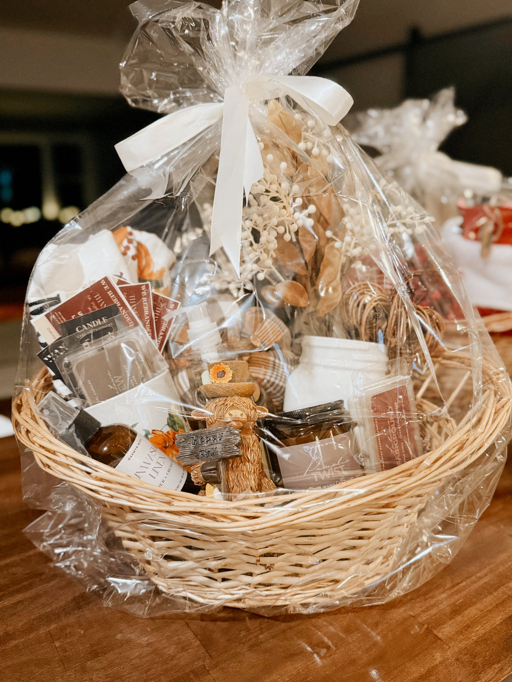 Autumn Candle Gift Basket Oakwyn Wick Candles