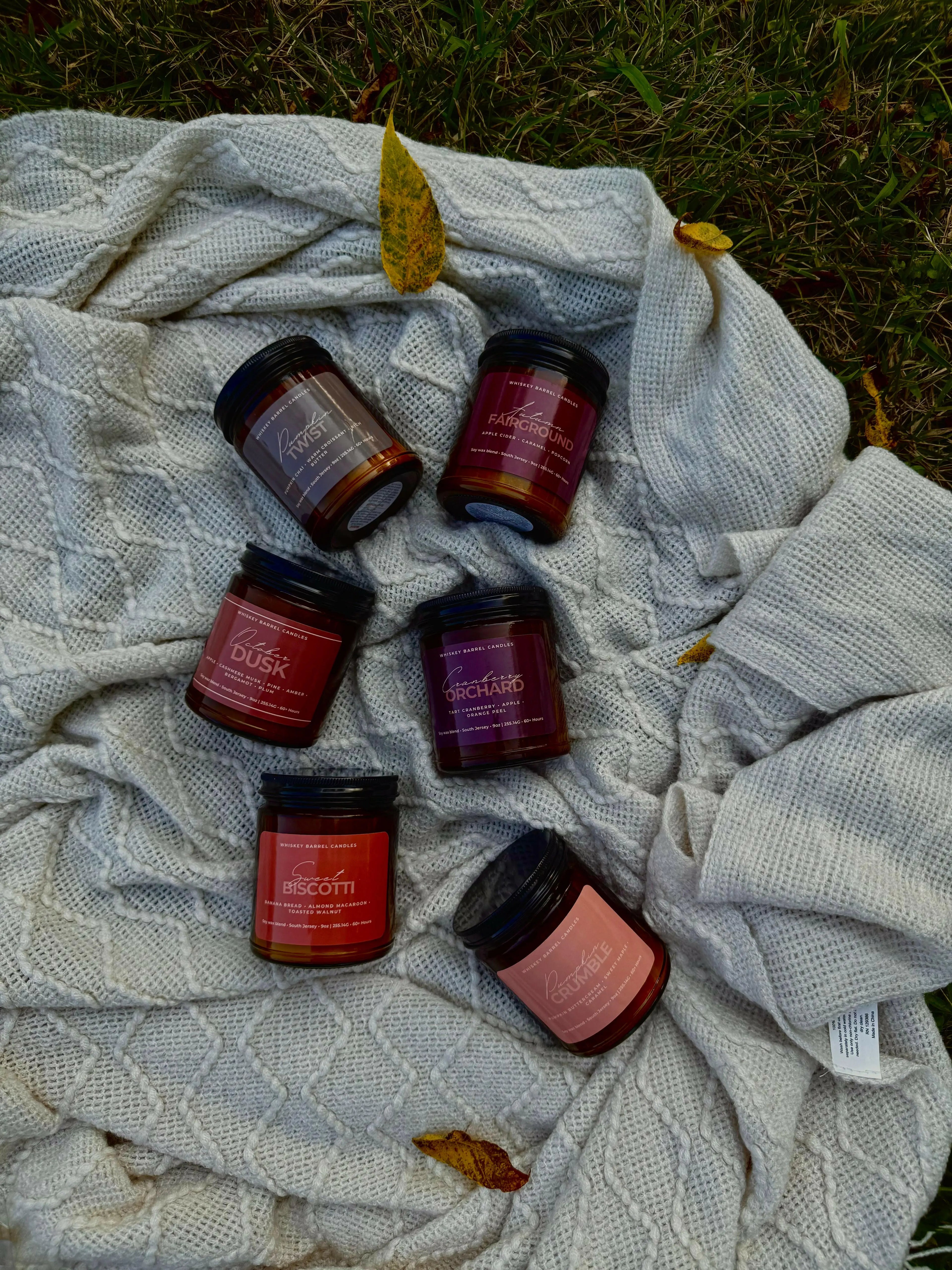 Pumpkin Crumble Candle 9oz.