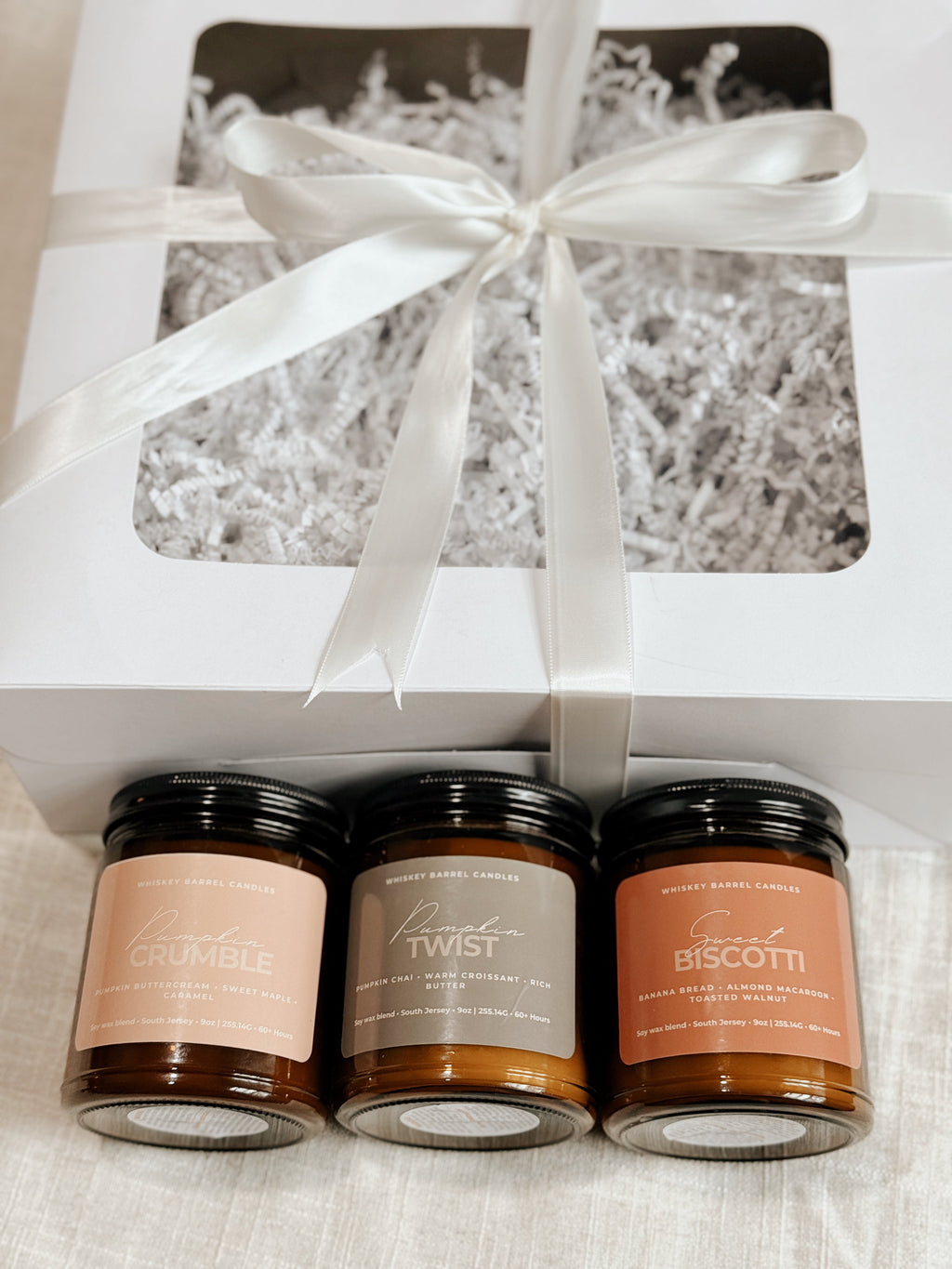 Candle Gift Sets Whiskey Barrel Candles