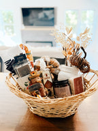 Autumn Candle Gift Basket Oakwyn Wick Candles