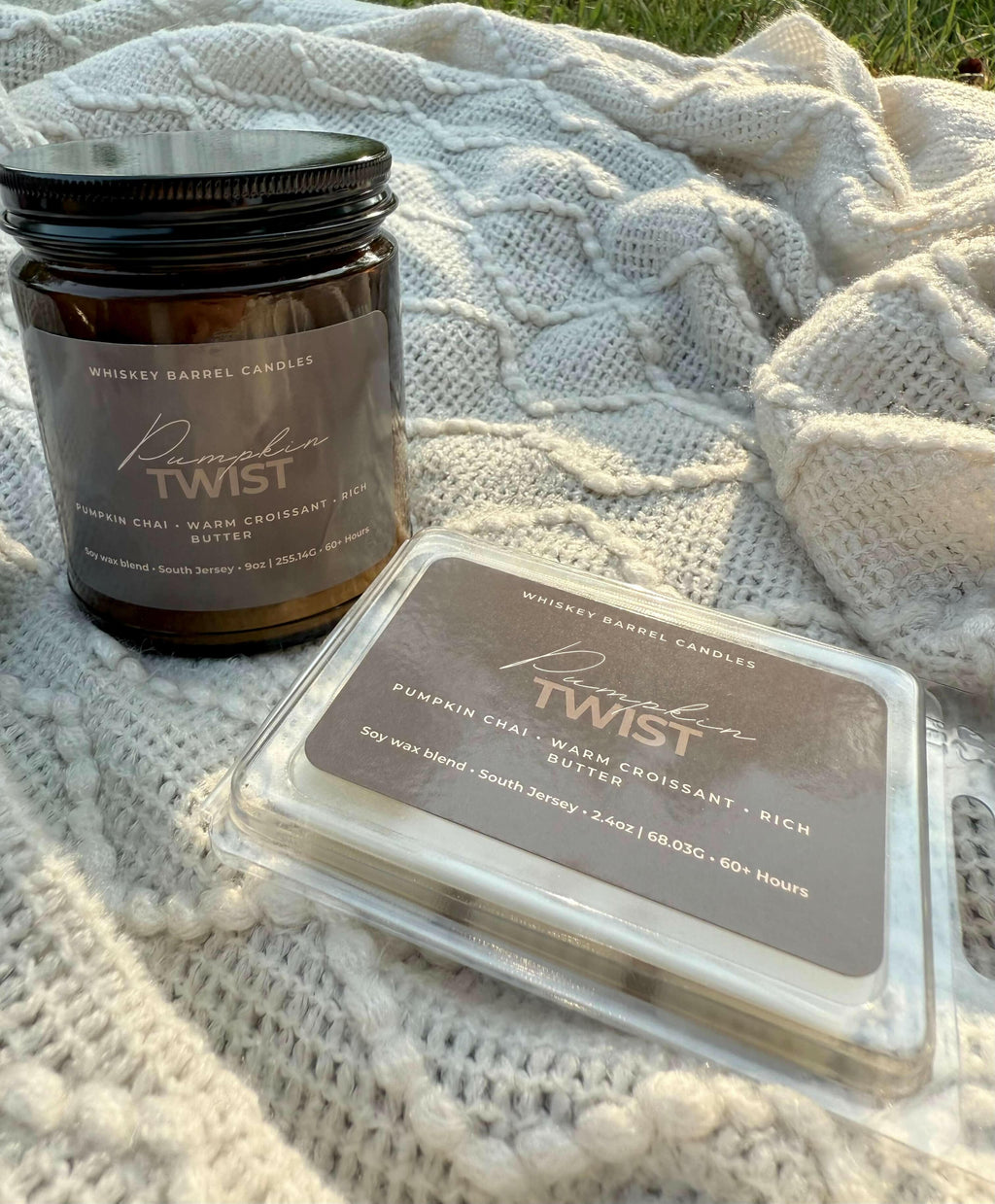 Pumpkin Twist 2.4oz Wax Melt.