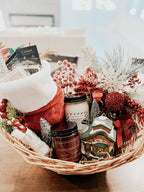 Candle Holiday Gift Basket Oakwyn Wick Candles