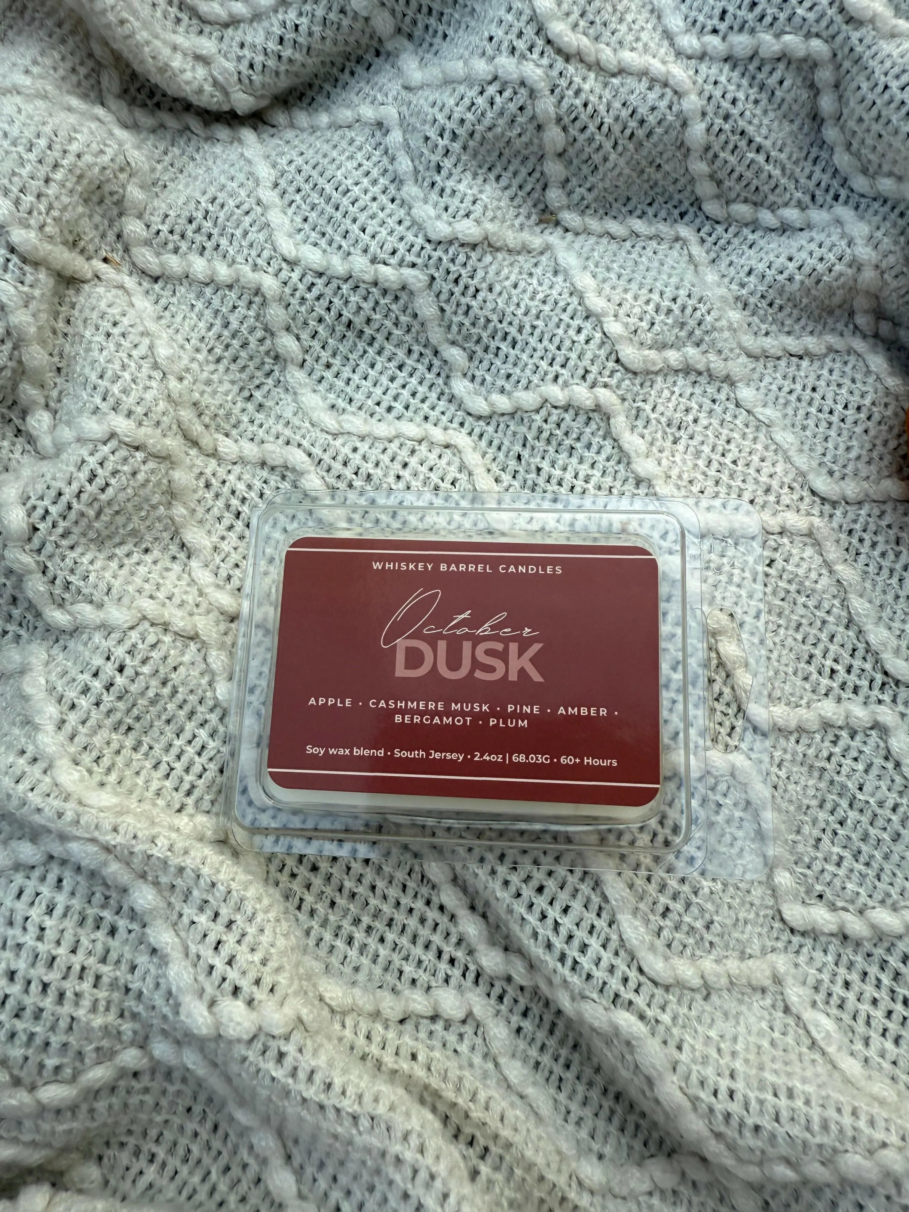 October Dusk 2.4oz Wax Melt.