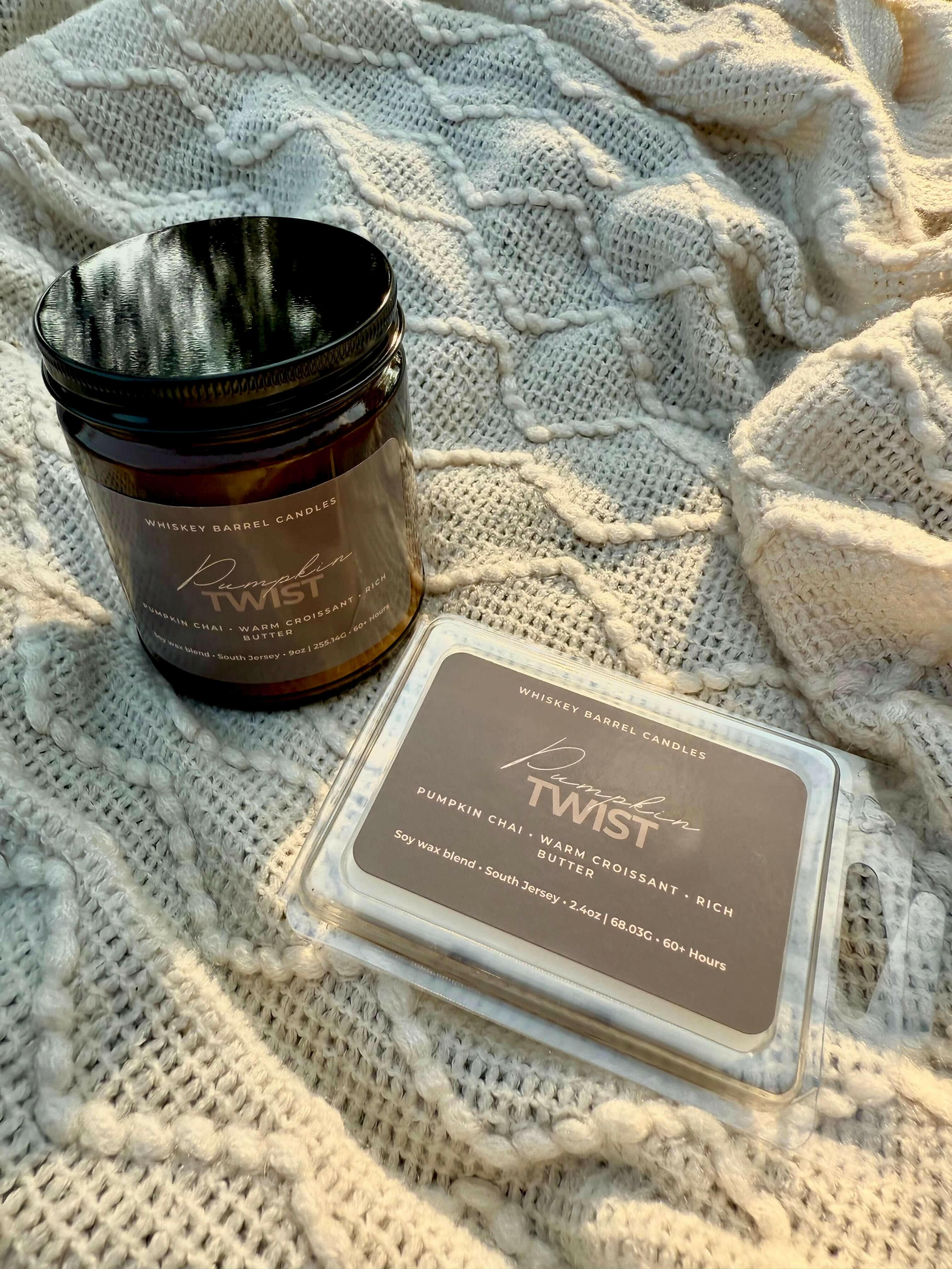 Pumpkin Twist 2.4oz Wax Melt.