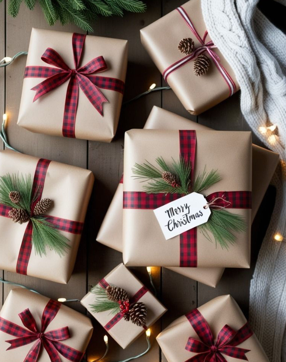 Holiday Gift Wrapping Oakwyn Wick Candles