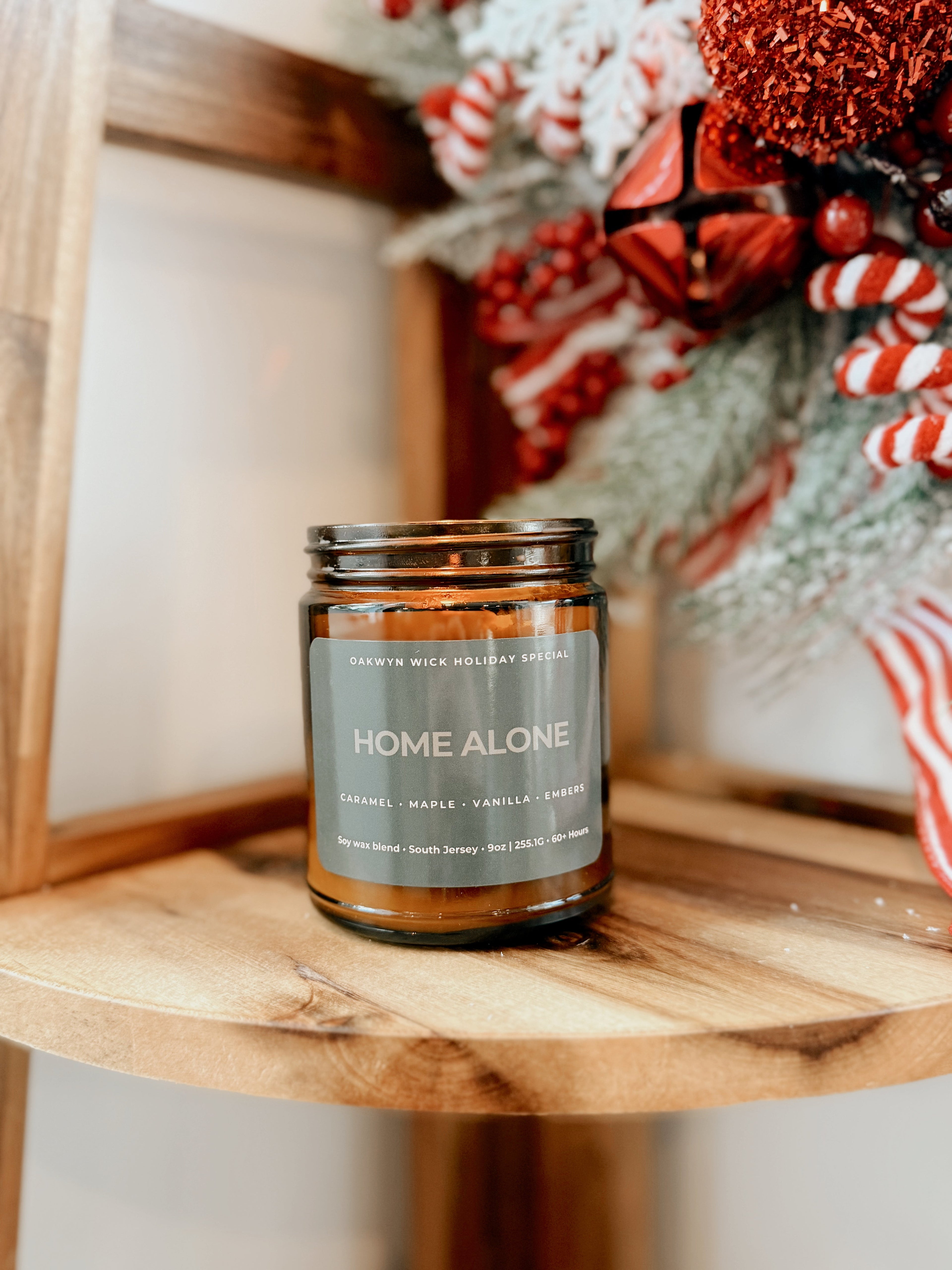 Home Alone Whiskey Barrel Candles